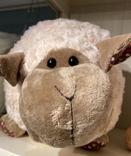 Knuffelschaap ‘bolly’ donker