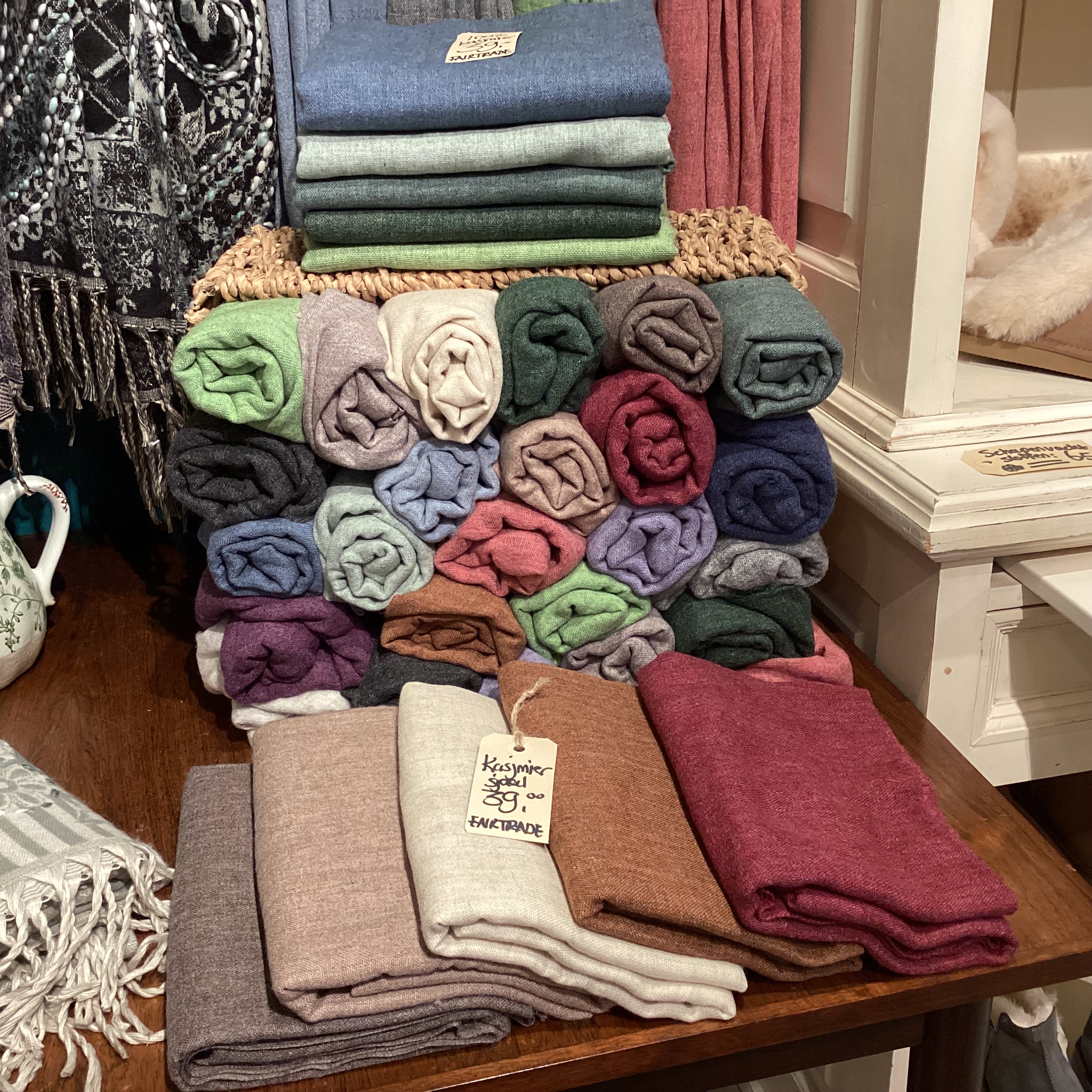 Cashmere sjaal (meerdere kleuren)