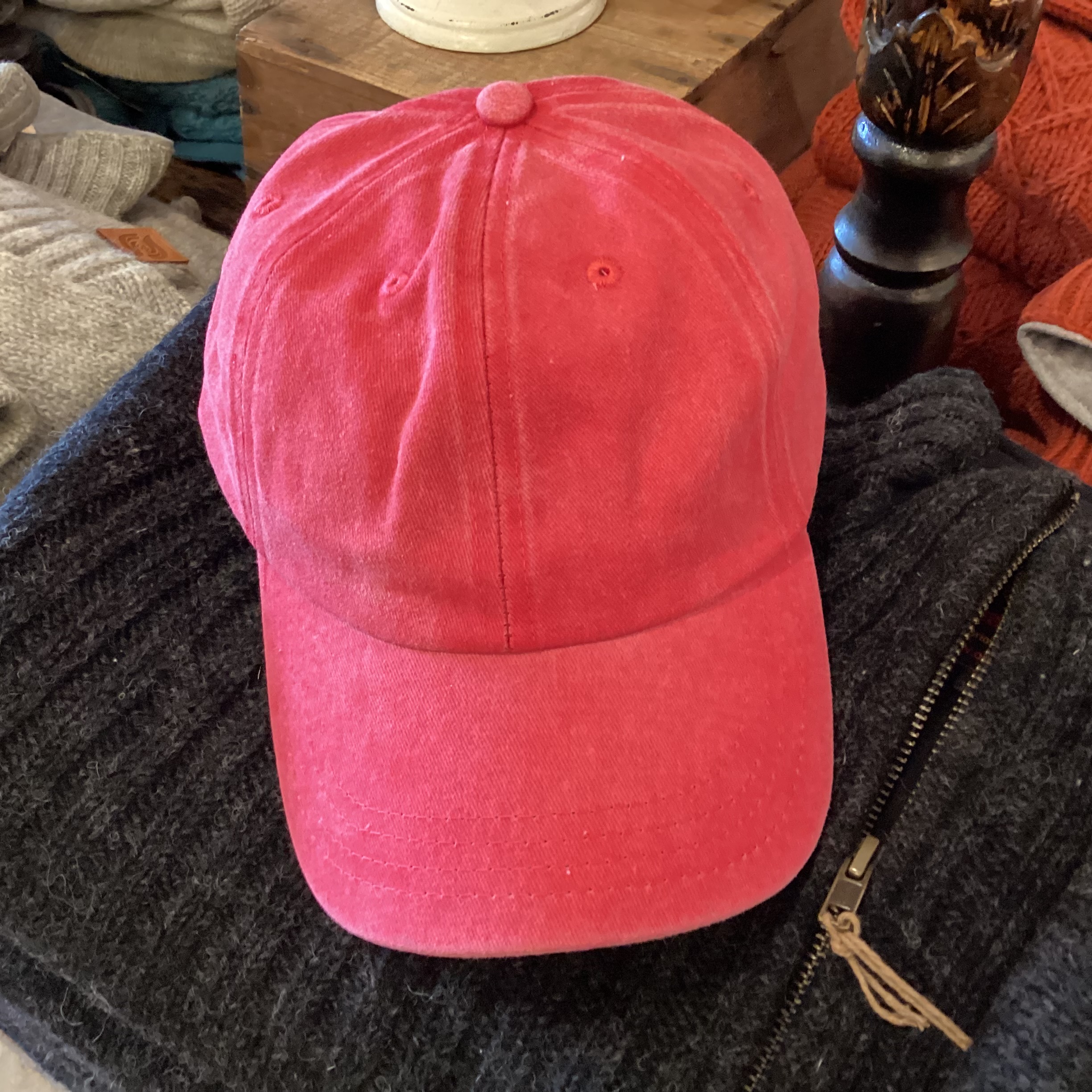 Baseballcap stonewashed katoen - Afbeelding 9