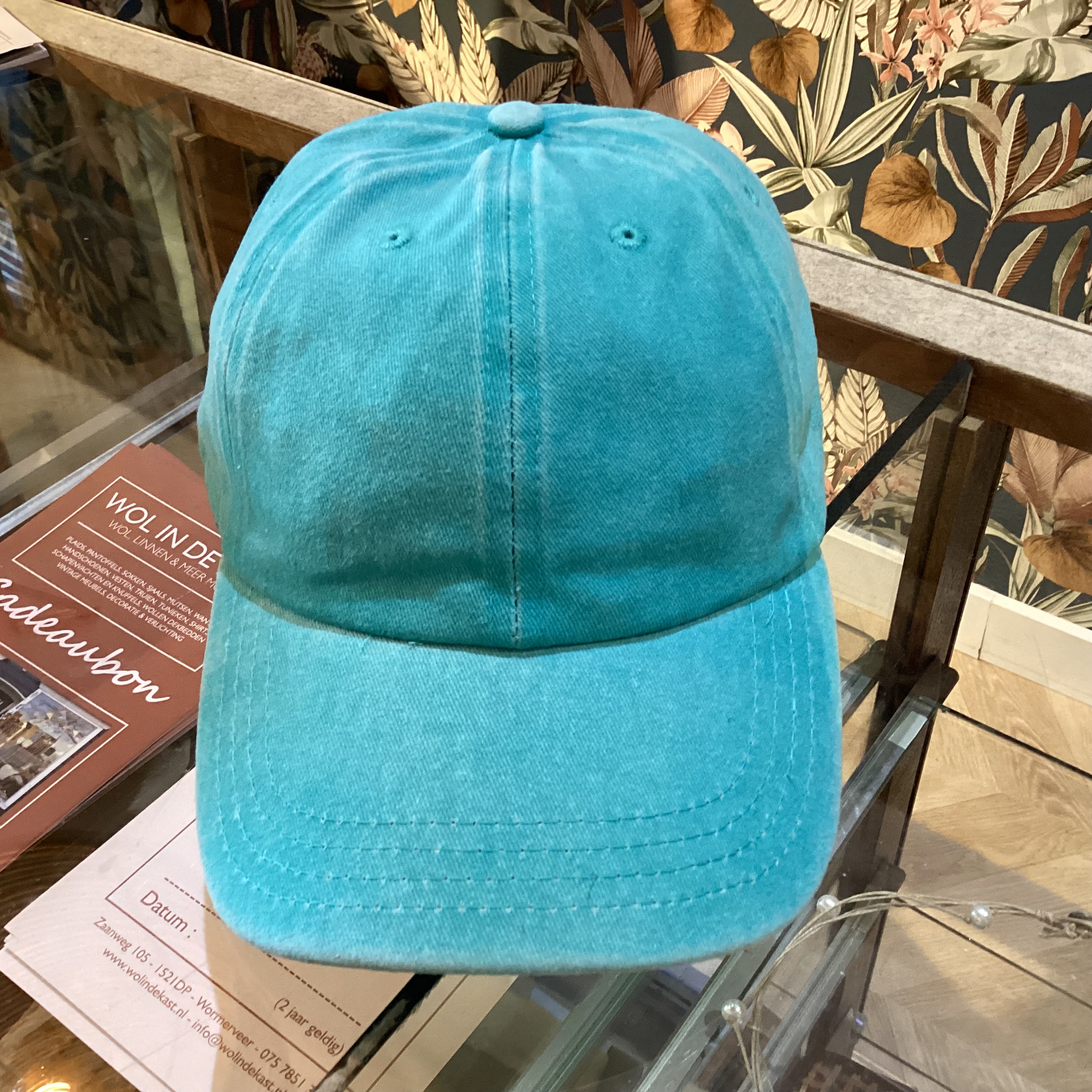 Baseballcap stonewashed katoen - Afbeelding 8