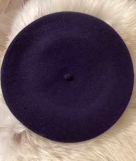 Wollen baret navy