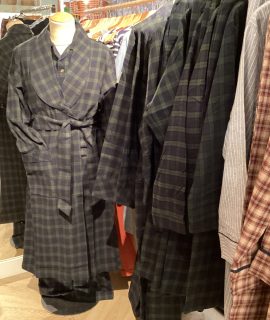 Flanel ochtendjas