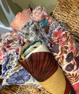 Pareo/sjaal 100% katoen