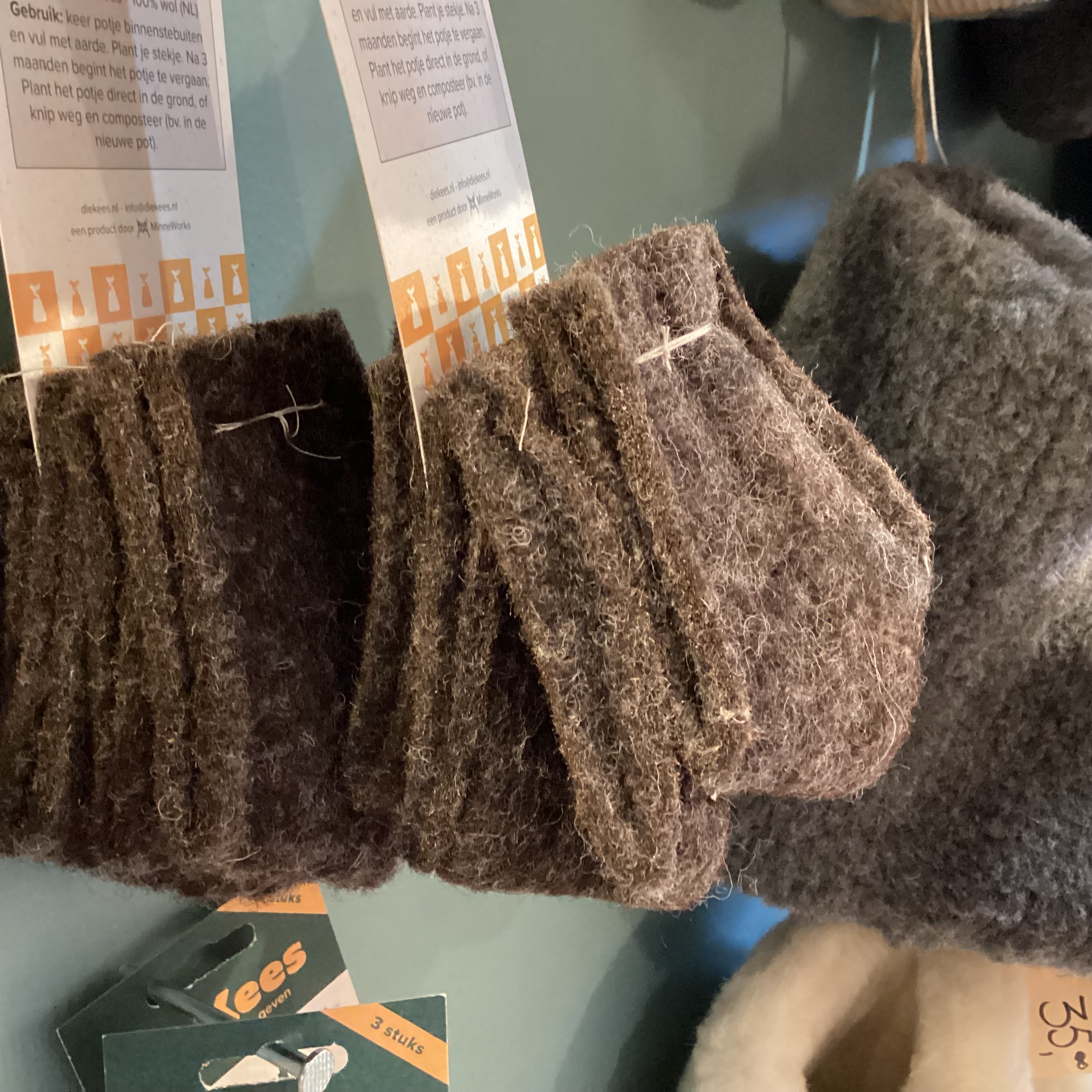 Wollen stekpotjes - Afbeelding 4