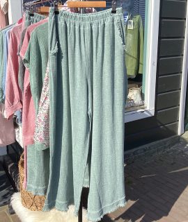Linnenmix broek (meerdere kleuren)