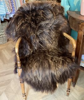 IJslandse schapenvacht naturel bruin