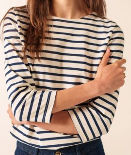 Saint James dames shirt Galathee met 3/4 mouw
