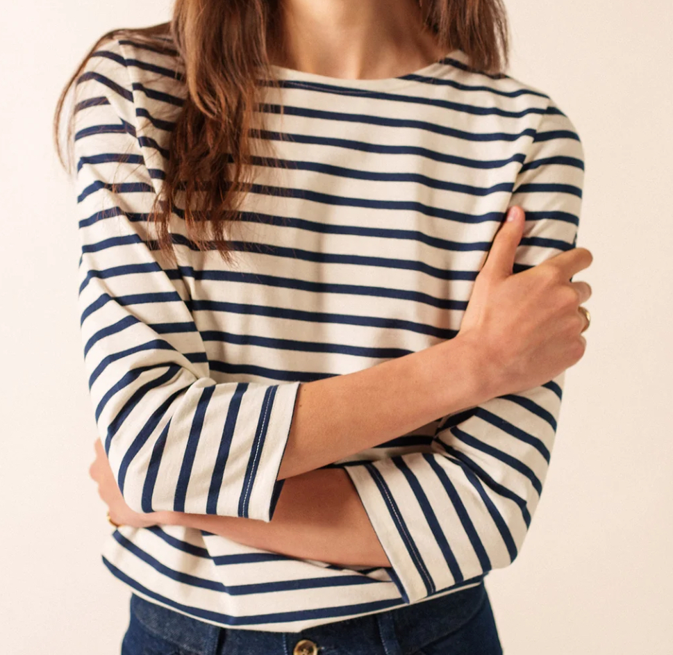 Saint James dames shirt Galathee met 3/4 mouw