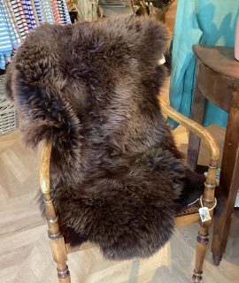 Bruine schapenvacht naturel