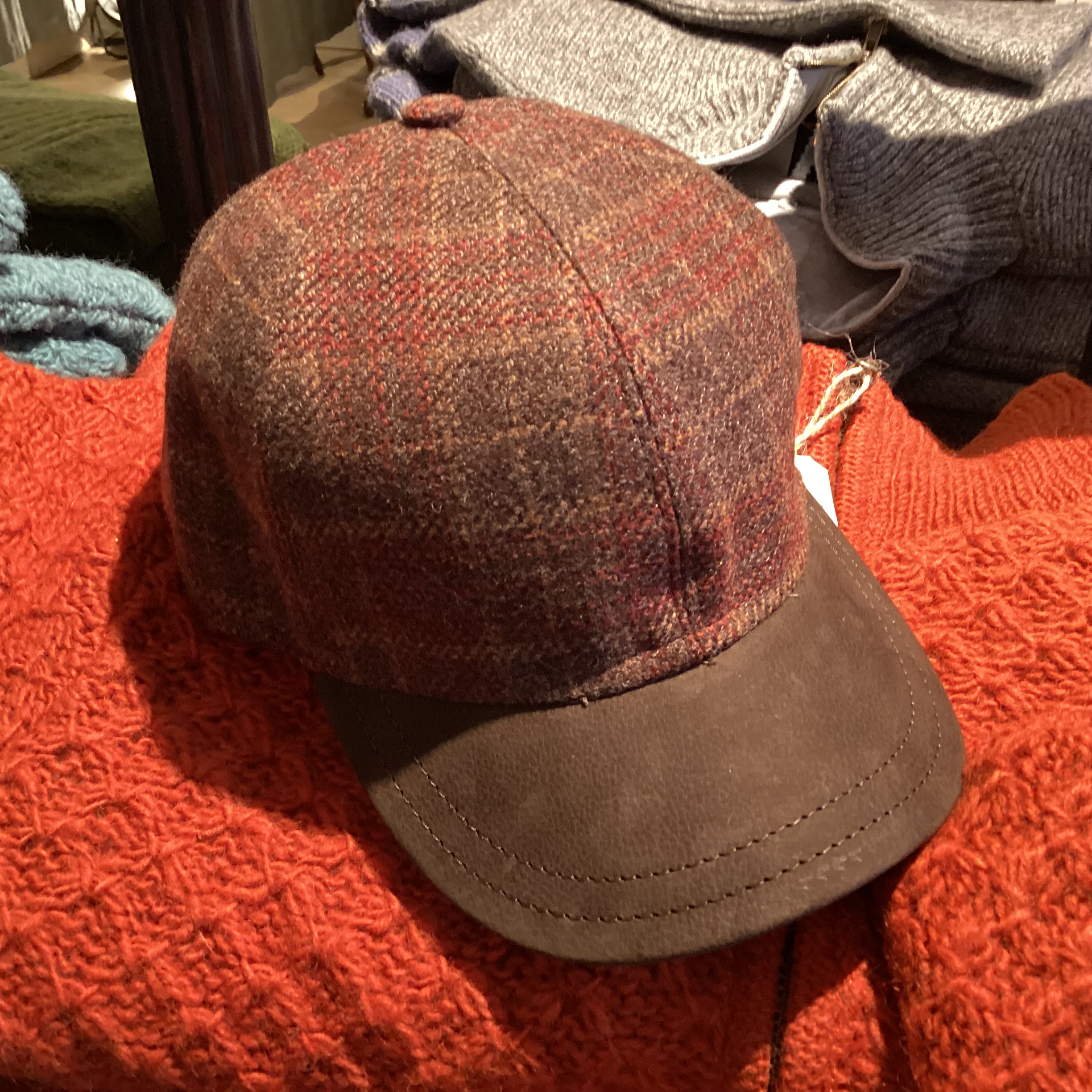 Tweed baseballcaps - Afbeelding 2