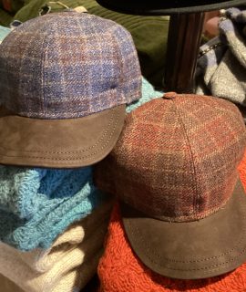Tweed baseballcaps