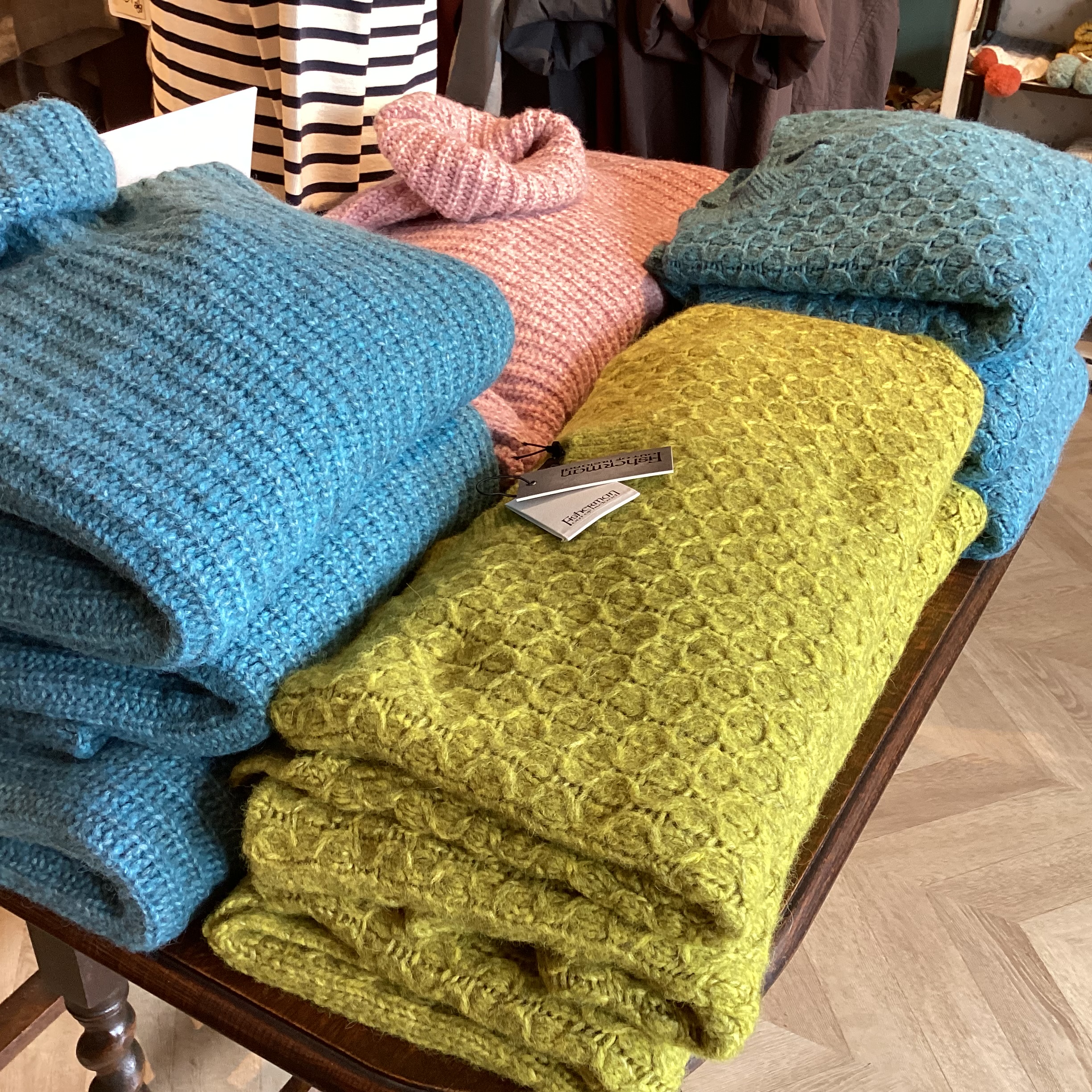 Fisherman dames trui met ronde hals (2 kleuren) - Afbeelding 3