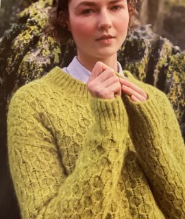 Fisherman dames trui met ronde hals (2 kleuren)