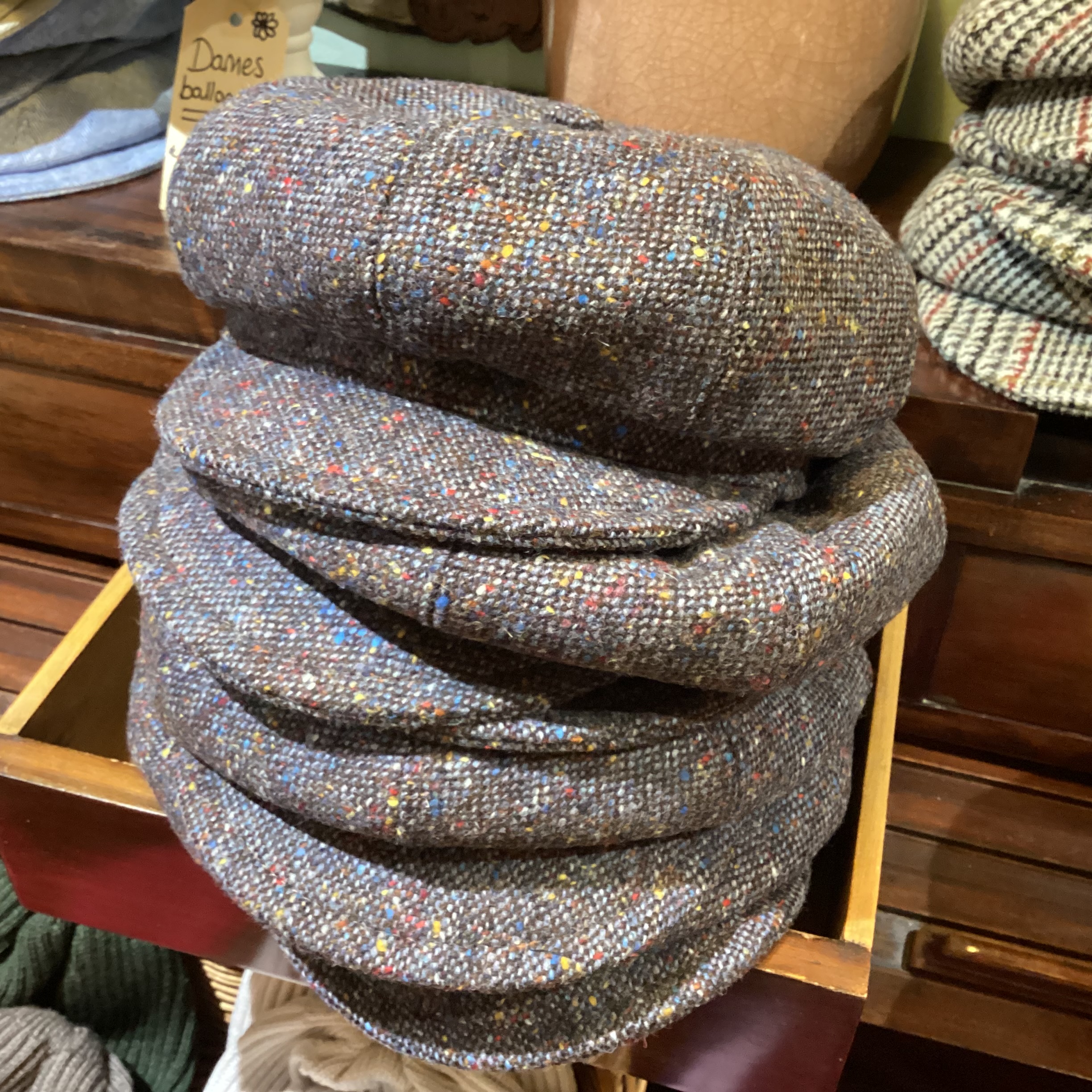 Ballonpet Donegal tweed - Afbeelding 3
