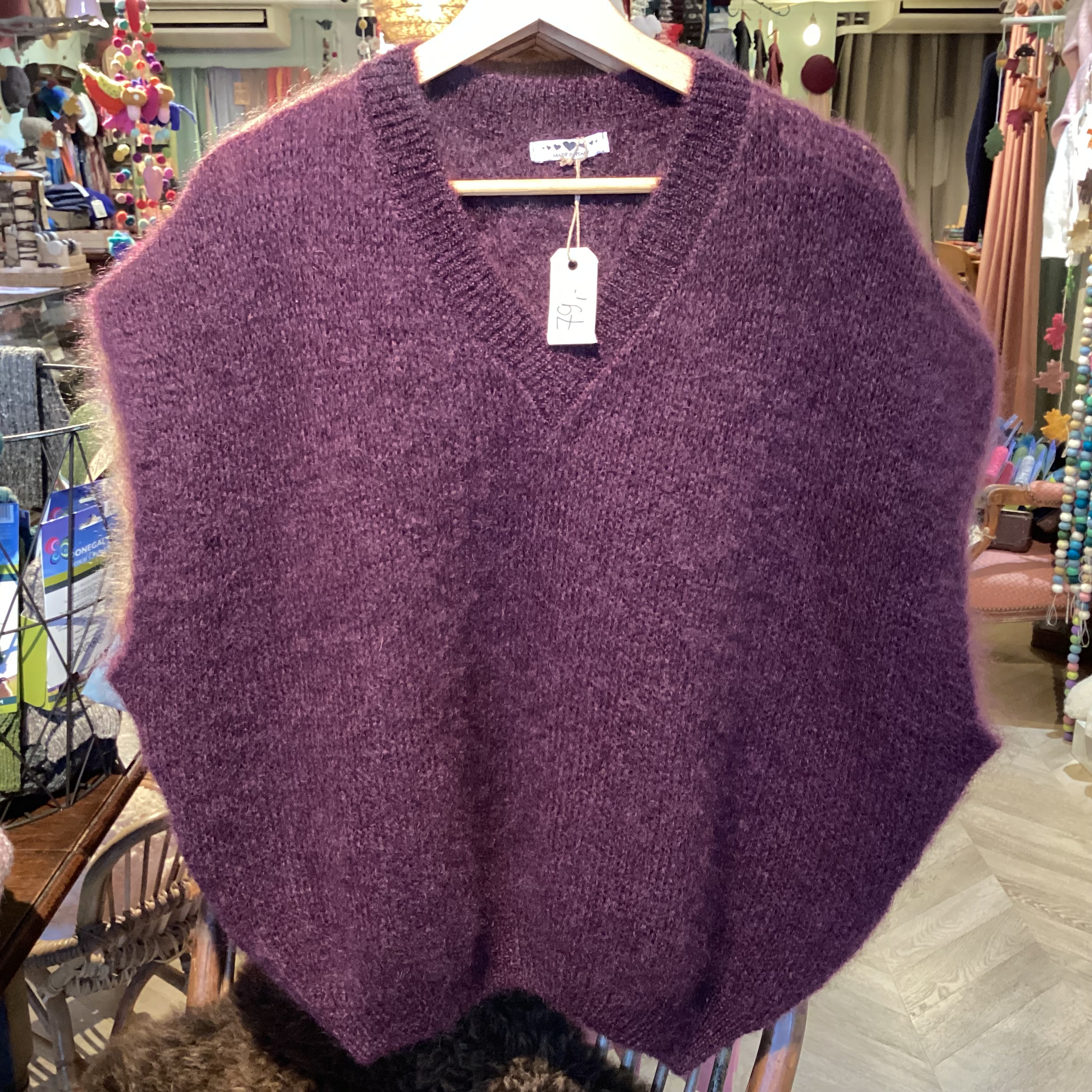 Mohair slipover (meerdere kleuren)