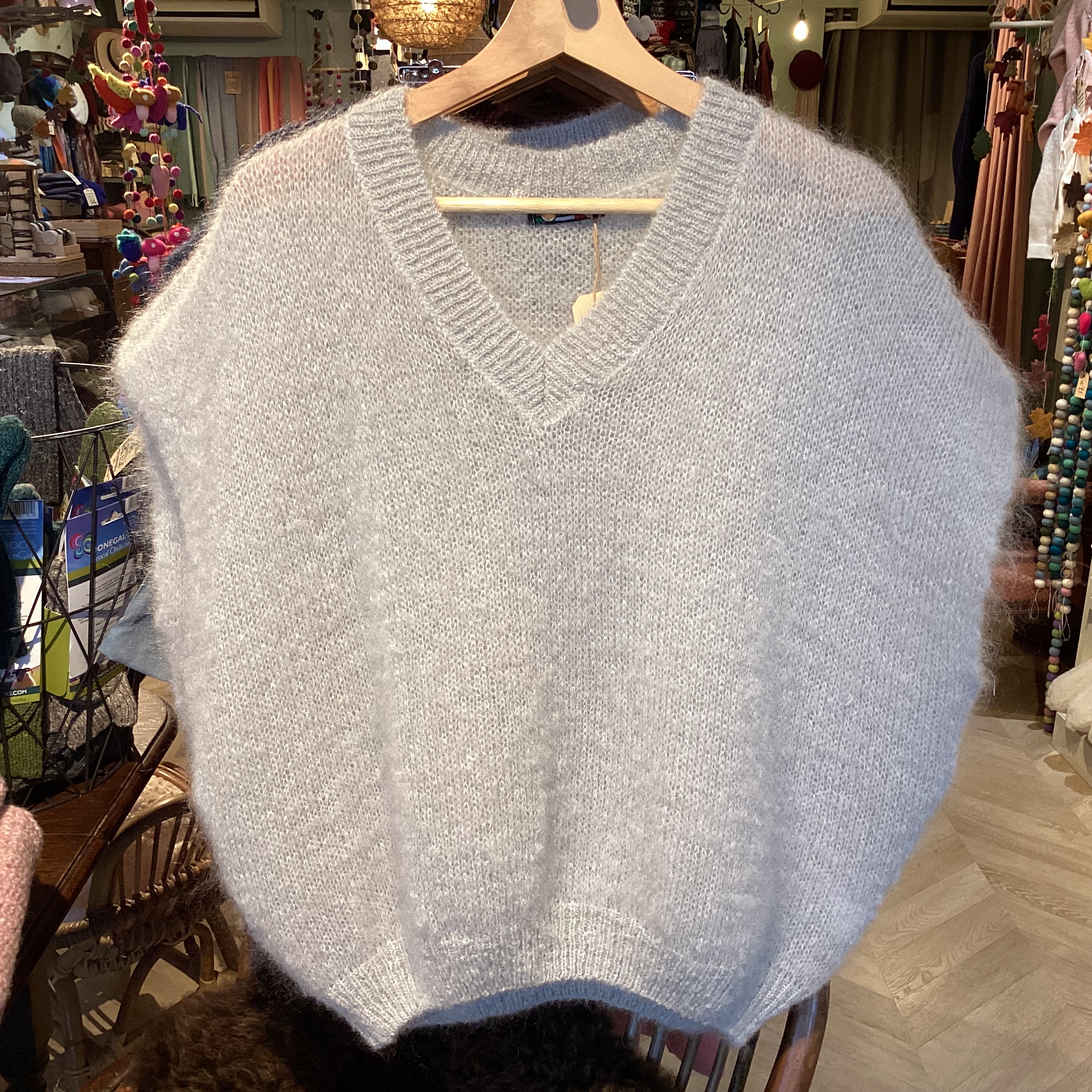 Mohair slipover (meerdere kleuren) - Afbeelding 3